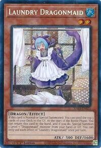 Laundry Dragonmaid (Secret Rare) - Quarter Century Bonanza - YuGiOh card