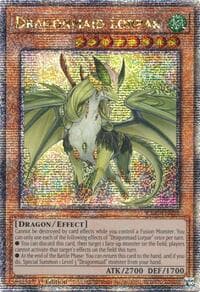 Dragonmaid Lorpar (Quarter Century Secret Rare) - Quarter Century Bonanza - YuGiOh card