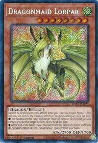 Dragonmaid Lorpar (Secret Rare) - Quarter Century Bonanza - YuGiOh card