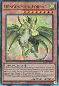 Dragonmaid Lorpar (PUR) - Quarter Century Bonanza - YuGiOh card