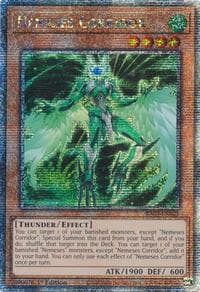 Nemeses Corridor (Quarter Century Secret Rare) - Quarter Century Bonanza - YuGiOh card
