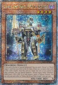 Girsu, the Orcust Mekk-Knight (Quarter Century Secret Rare) - Quarter Century Bonanza - YuGiOh card