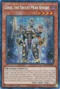 Girsu, the Orcust Mekk-Knight (Secret Rare) - Quarter Century Bonanza - YuGiOh card