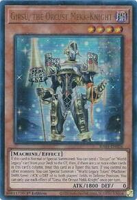 Girsu, the Orcust Mekk-Knight (UR) - Quarter Century Bonanza - YuGiOh card