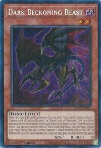 Dark Beckoning Beast (Secret Rare) - Quarter Century Bonanza - YuGiOh card