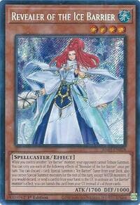 Revealer of the Ice Barrier (Secret Rare) - Quarter Century Bonanza - YuGiOh card