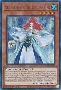 Revealer of the Ice Barrier (UR) - Quarter Century Bonanza - YuGiOh card