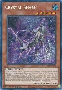 Crystal Shark (Secret Rare) - Quarter Century Bonanza - YuGiOh card