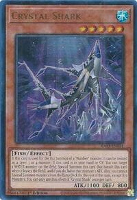 Crystal Shark (UR) - Quarter Century Bonanza - YuGiOh card