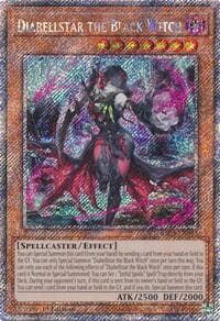 Diabellstar the Black Witch (Platinum Secret Rare) - Quarter Century Bonanza - YuGiOh card