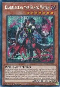 Diabellstar the Black Witch (Secret Rare) - Quarter Century Bonanza - YuGiOh card