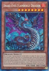 Snake-Eyes Flamberge Dragon (PCR) - Quarter Century Bonanza - YuGiOh card