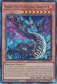 Snake-Eyes Flamberge Dragon (PUR) - Quarter Century Bonanza - YuGiOh card