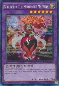 Schuberta the Melodious Maestra (PCR) - Quarter Century Bonanza - YuGiOh card