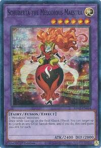 Schuberta the Melodious Maestra - Quarter Century Bonanza - YuGiOh card