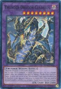 Thunder Dragon Colossus - Quarter Century Bonanza - YuGiOh card