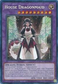 House Dragonmaid (Secret Rare) - Quarter Century Bonanza - YuGiOh card