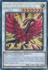 Black Rose Moonlight Dragon (Secret Rare) - Quarter Century Bonanza - YuGiOh card