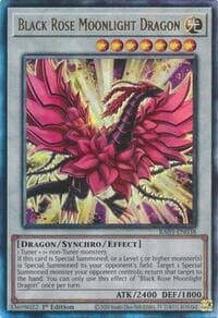 Black Rose Moonlight Dragon (PUR) - Quarter Century Bonanza - YuGiOh card