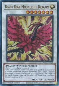 Black Rose Moonlight Dragon (UR) - Quarter Century Bonanza - YuGiOh card