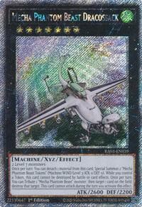 Mecha Phantom Beast Dracossack (Platinum Secret Rare) - Quarter Century Bonanza - YuGiOh card