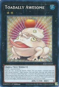 Toadally Awesome (Secret Rare) - Quarter Century Bonanza - YuGiOh card