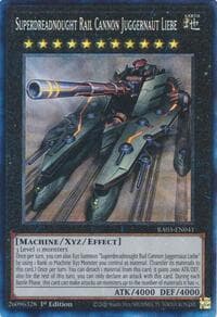 Superdreadnought Rail Cannon Juggernaut Liebe (PCR) - Quarter Century Bonanza - YuGiOh card