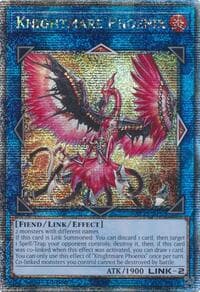 Knightmare Phoenix (Quarter Century Secret Rare) - Quarter Century Bonanza - YuGiOh card