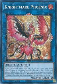 Knightmare Phoenix (Secret Rare) - Quarter Century Bonanza - YuGiOh card