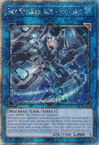 Sky Striker Ace - Shizuku (Quarter Century Secret Rare) - Quarter Century Bonanza - YuGiOh card