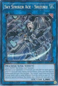 Sky Striker Ace - Shizuku (Secret Rare) - Quarter Century Bonanza - YuGiOh card