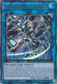 Sky Striker Ace - Shizuku (PUR) - Quarter Century Bonanza - YuGiOh card