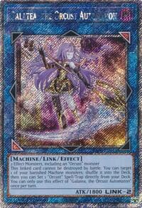 Galatea, the Orcust Automaton (Platinum Secret Rare) - Quarter Century Bonanza - YuGiOh card