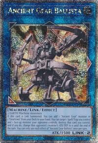 Ancient Gear Ballista (Quarter Century Secret Rare) - Quarter Century Bonanza - YuGiOh card