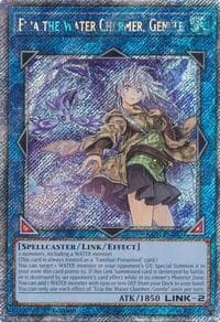 Eria the Water Charmer, Gentle (Platinum Secret Rare) - Quarter Century Bonanza - YuGiOh card