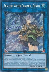 Eria the Water Charmer, Gentle (Secret Rare) - Quarter Century Bonanza - YuGiOh card