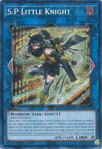 S:P Little Knight (Secret Rare) - Quarter Century Bonanza - YuGiOh card