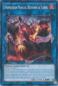 Promethean Princess, Bestower of Flames (Secret Rare) - Quarter Century Bonanza - YuGiOh card
