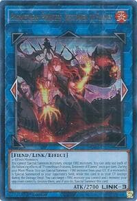 Promethean Princess, Bestower of Flames (UR) - Quarter Century Bonanza - YuGiOh card