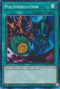 Polymerization (A) (Alternate Art) (PCR) - Quarter Century Bonanza - YuGiOh card