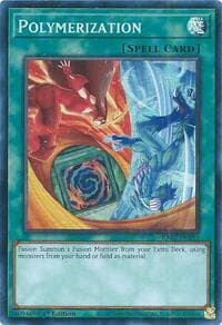 Polymerization (B) (HERO Art) - Quarter Century Bonanza - YuGiOh card