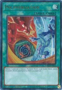 Polymerization (B) (HERO Art) (UR) - Quarter Century Bonanza - YuGiOh card