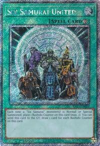 Six Samurai United (Platinum Secret Rare) - Quarter Century Bonanza - YuGiOh card