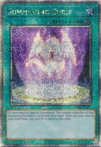 Summoning Curse (Quarter Century Secret Rare) - Quarter Century Bonanza - YuGiOh card
