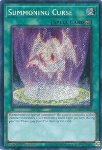 Summoning Curse (Secret Rare) - Quarter Century Bonanza - YuGiOh card