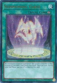 Summoning Curse (UR) - Quarter Century Bonanza - YuGiOh card