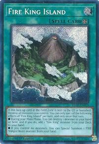 Fire King Island (Secret Rare) - Quarter Century Bonanza - YuGiOh card