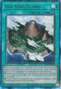 Fire King Island (PUR) - Quarter Century Bonanza - YuGiOh card