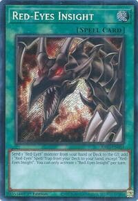 Red-Eyes Insight (Secret Rare) - Quarter Century Bonanza - YuGiOh card