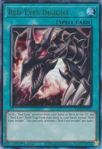 Red-Eyes Insight (PUR) - Quarter Century Bonanza - YuGiOh card